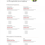 Jane Red Panda Resume Template