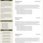Resume template - Masako Lopez